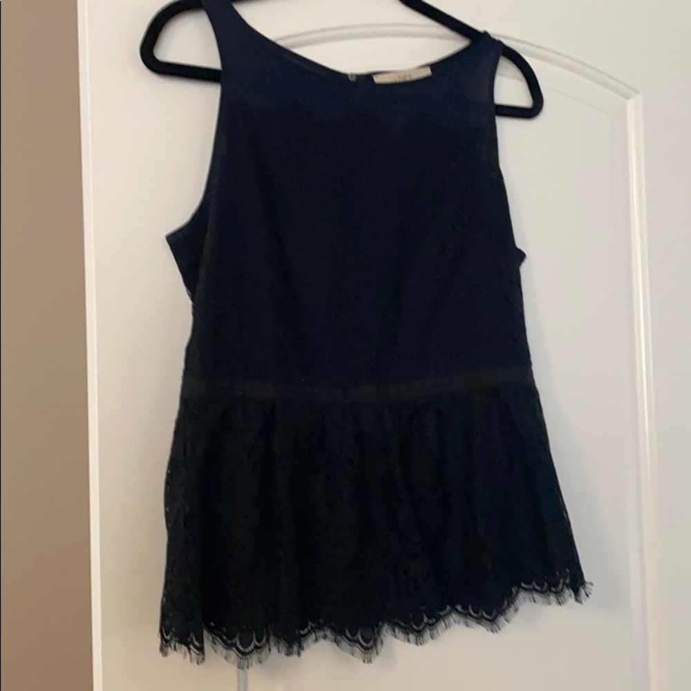 Sleeveless blouse